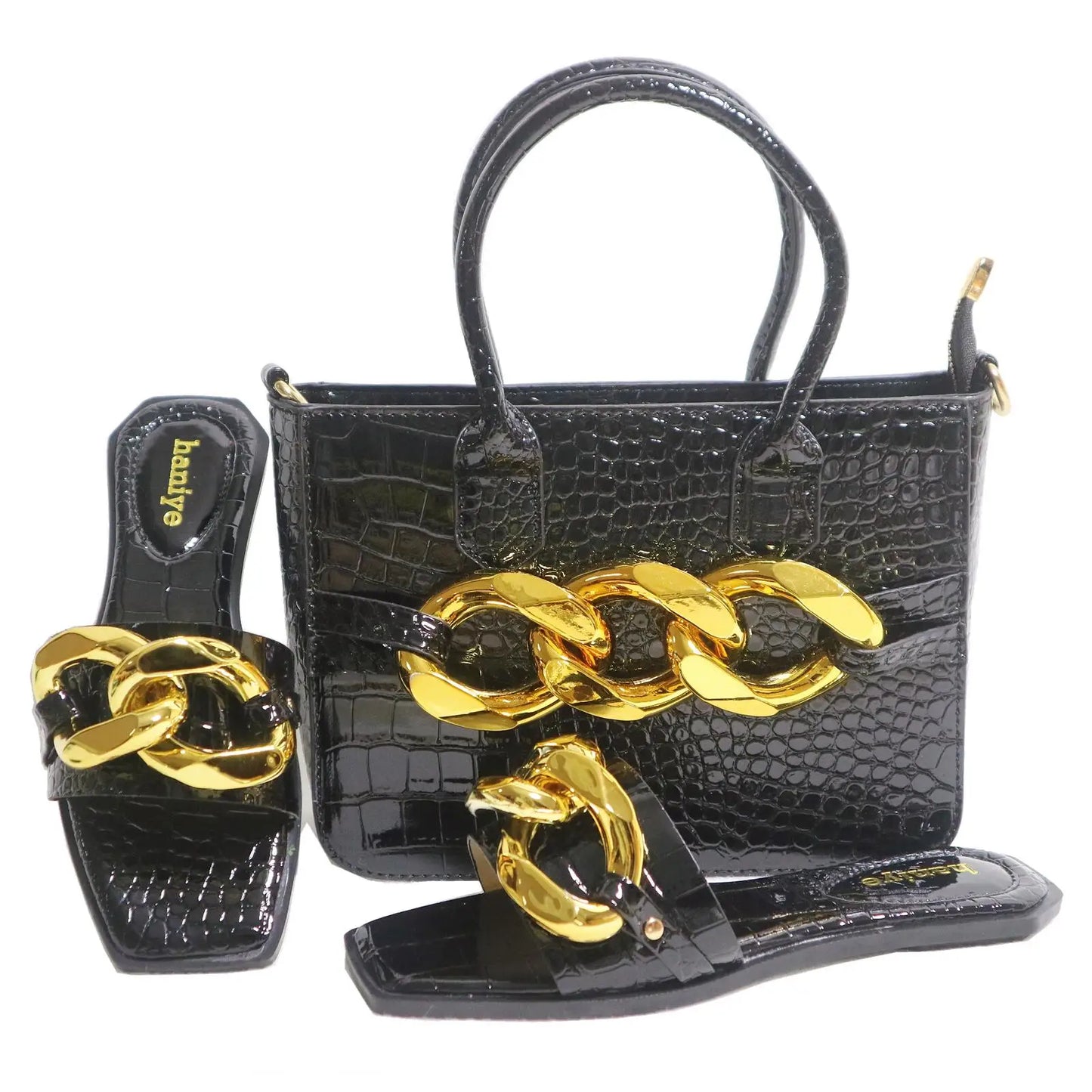 African Shoes and Bags To Match HKN1-12