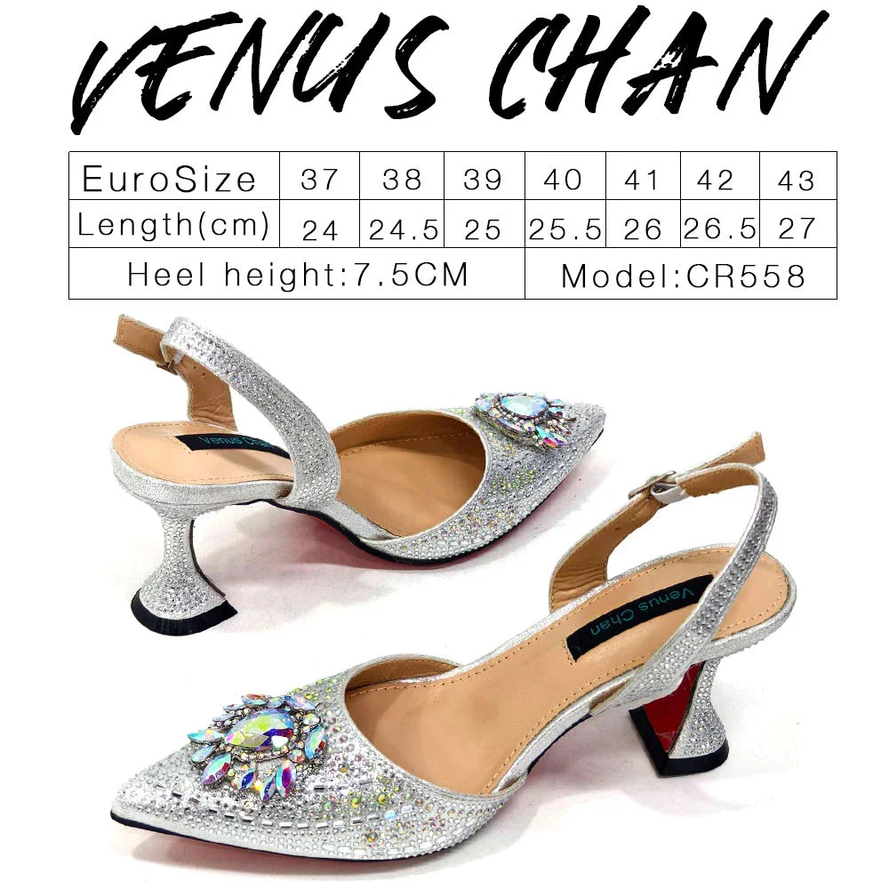 Italian Shoes and Bags Matching Set for Women INS New
