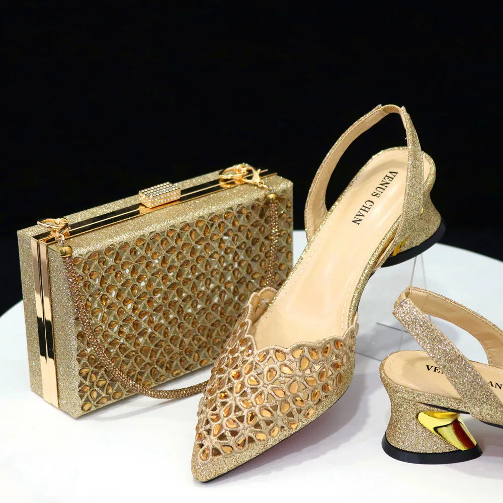 Italian Shoe and Bag Set New HFG1-10