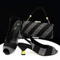 New Arrival Wedding Shoes and Bag Set HTY1-26