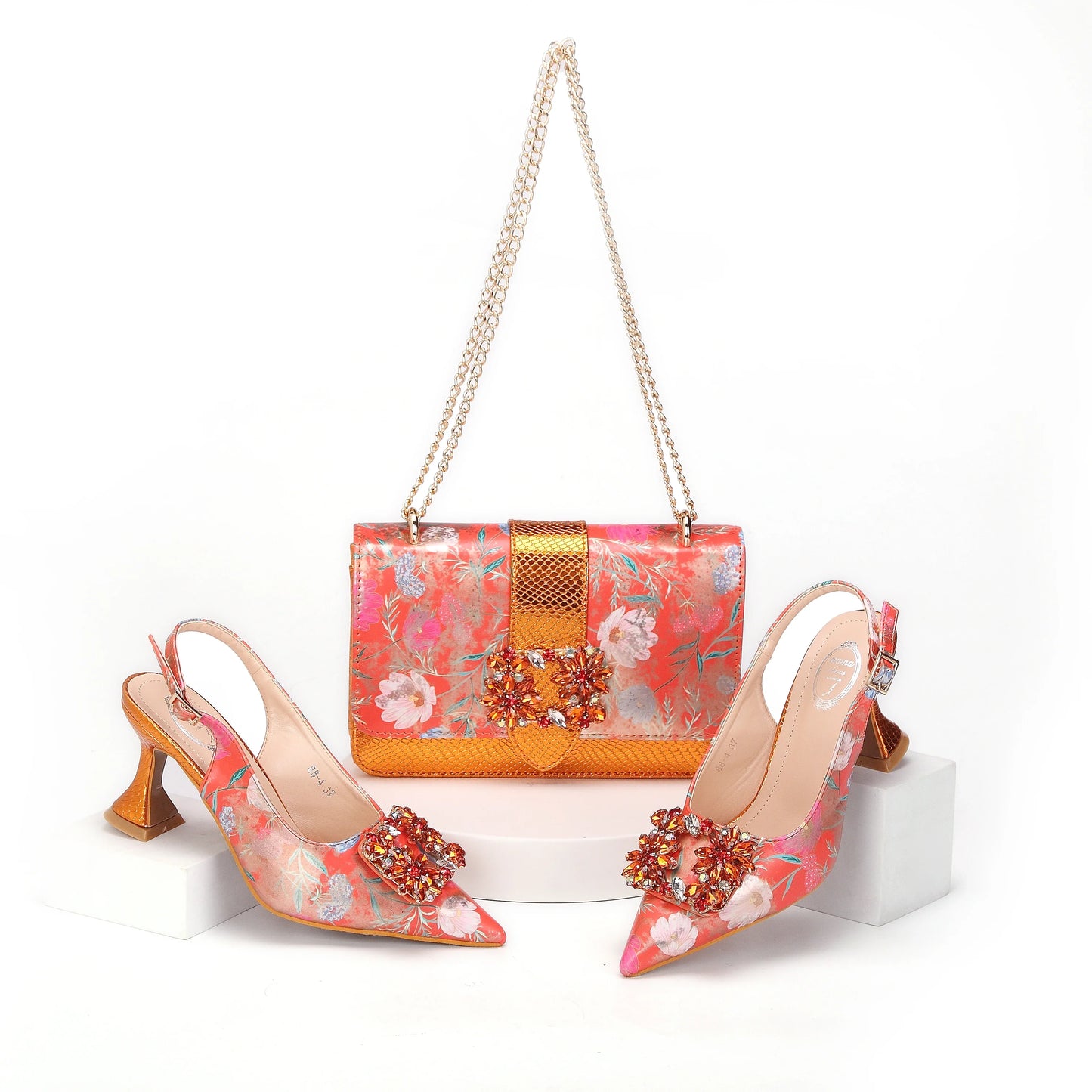 New Design Shoes Matching Bag Set