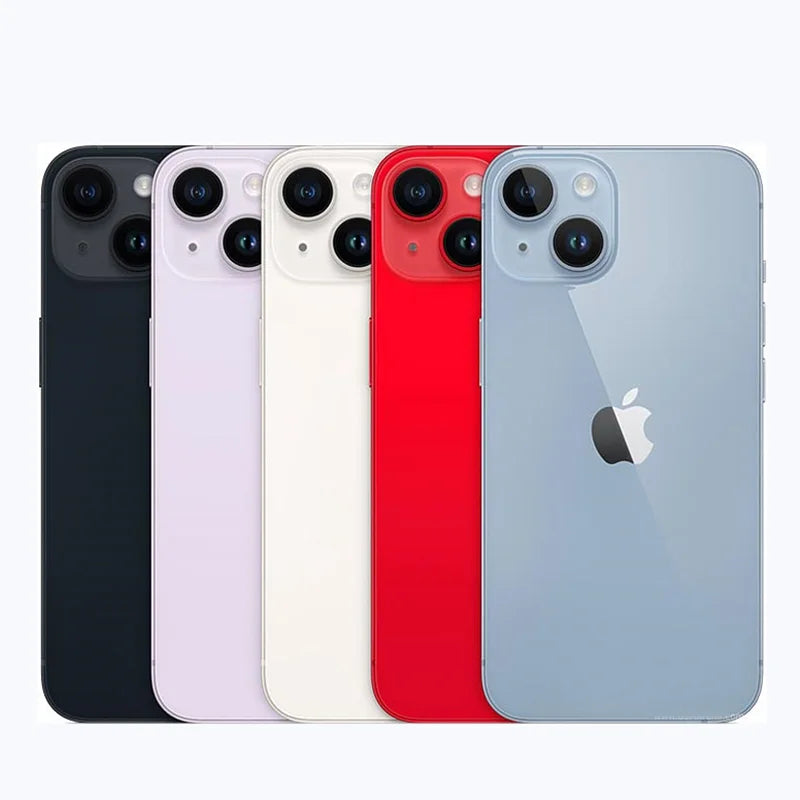 iPhone 14 International Version 1SIM+1eSIM 128/256GB ROM 6GB RAM 6.1" Genuine Super Retina OLED Face ID NFC A15 5G 98% New