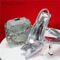 Excellent Italian Hollow Design Women Shoes Matching Bag