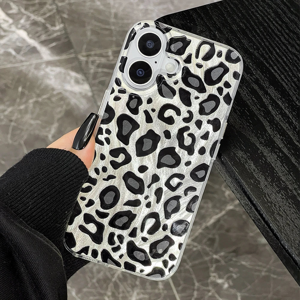 Cute Leopard Print Phone Case