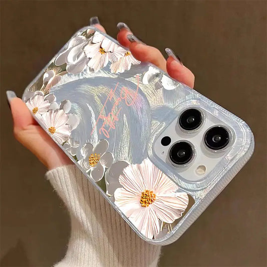 Pink Flower Cover Phone Case