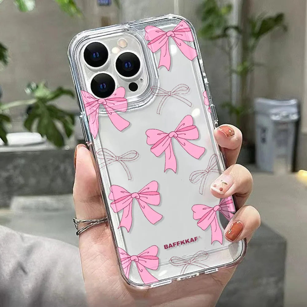 Cute Pink Bow Phone Case