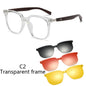 Magnetic Set High Appearance Level Nearsightedness Glasses Polarizing Sunglasses A Variety Of Clip-On Driving Sunglasses