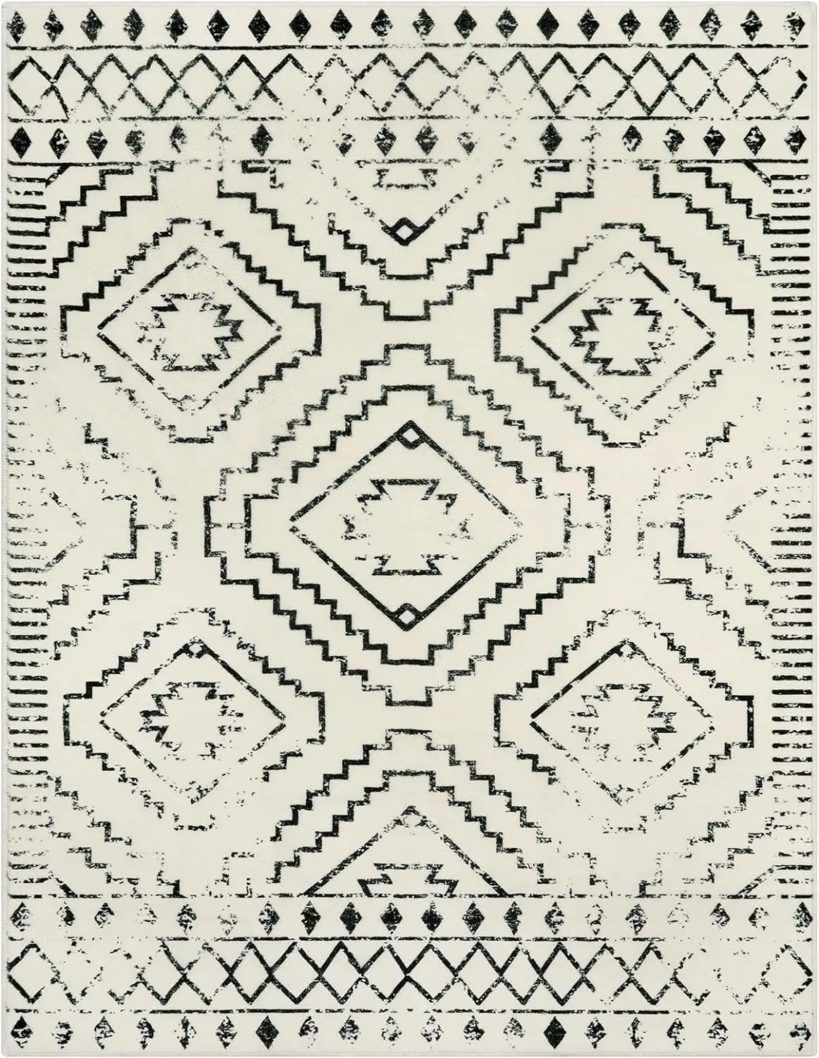 Moroccan Rugs for Living Room Geometric Tribal Bedroom