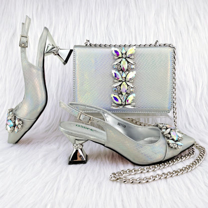 Latest Shoes And Bag Matching Set HGY1-1