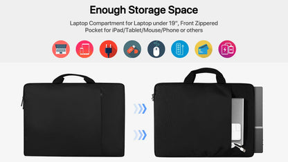 UPERFECT 22 Inch Laptop Sleeve Case for 21.5" - 22" Portable Gaming Monitor HP Dell Lenovo Notebook Carrying Waterproof Bag