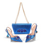 High Quality Style Ladies Shoes And Bags Set HMA1-4