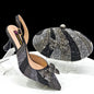 Italian Shoes And Bag Sets For Evening Party Ho1-1