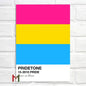 Abstract Pride Art Canvas Print Wall Decor LGBT Home Art