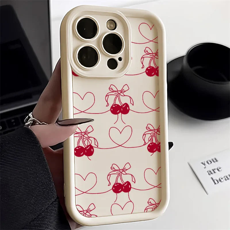 Cute Cartoon Dog Shockproof Silicone Phone Case