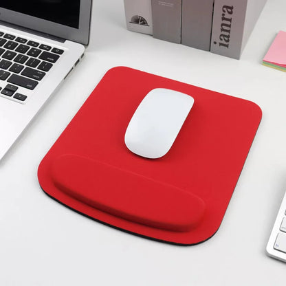 EVA Foam Wrist Mouse Pad Simple Solid Color Comfortable Thick Sponge Mouse Gaming Pc Keyboard Desk Mat 210X230MM