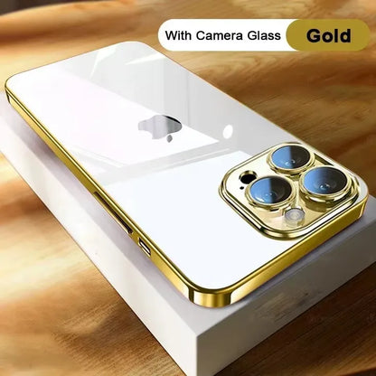 High Quality Plating Clear Phone Case