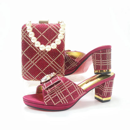 New Arrival Shoes and Bag Set HYU1-59