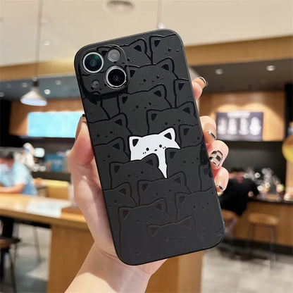 Cute Cartoon Cat Phone Case