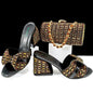 High Quality Ladies Shoes And Bags Set HJJ1-10