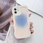 Soft Wavy Lines Love Heart Phone Case