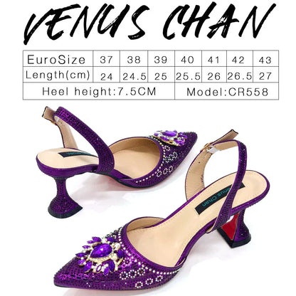 New Italian Shoes and Bags Matching Set Design Wedding 01