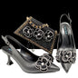 Italian Shoes And Bag Sets For Evening Party HQS1-28