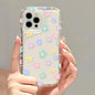 Flower Clear Cover Soft Fundas Phone Case