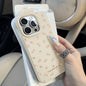 Flower Soft Candy Leather Shockproof Cover Phone Case