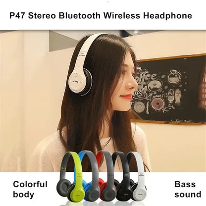 P47 Bluetooth 5.0 Wireless Headphone