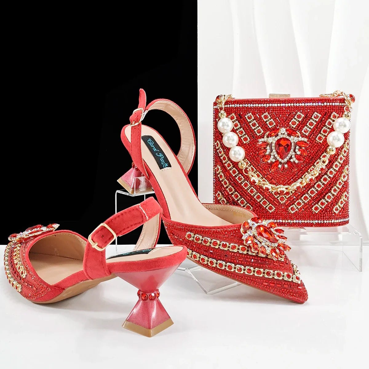 Hot Matching Women Shoe and Bag Set HFG1-1