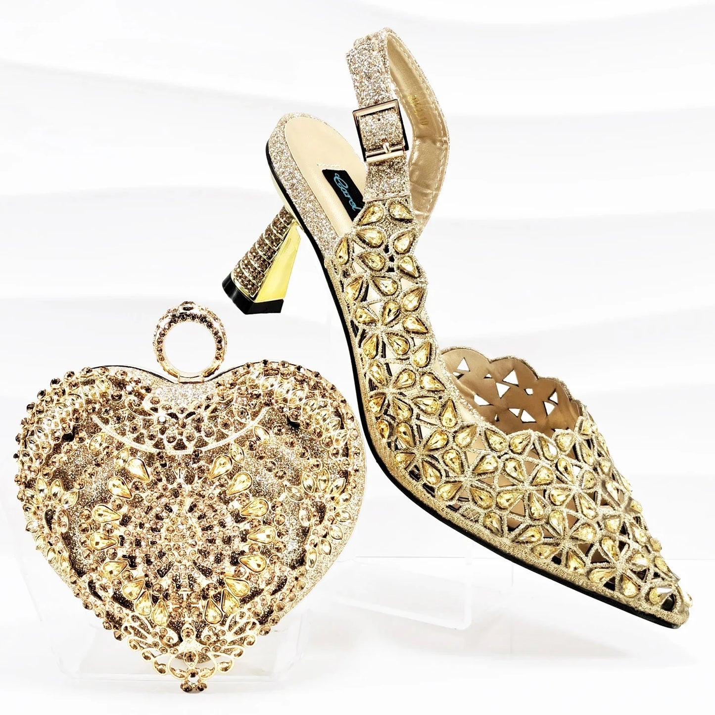 Lastest Italian Ladies Shoes with Matching Bag Set BGQ1-3
