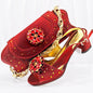 New Arrival Wedding Shoes and Bag Set HMP1-17