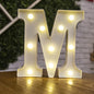 Decorative Letters Alphabet Letter LED Lights Luminous Number Lamp Night Light Wedding Proposal Party Baby Bedroom Decoration
