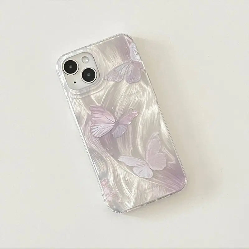 Cute Pink Flowers Design Phone Case