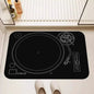 Classic Gramophone Rugs for Living Room Bedroom Kitchen Entry Door Mat Home Decor Area Carpets Personalized Gift Floormats
