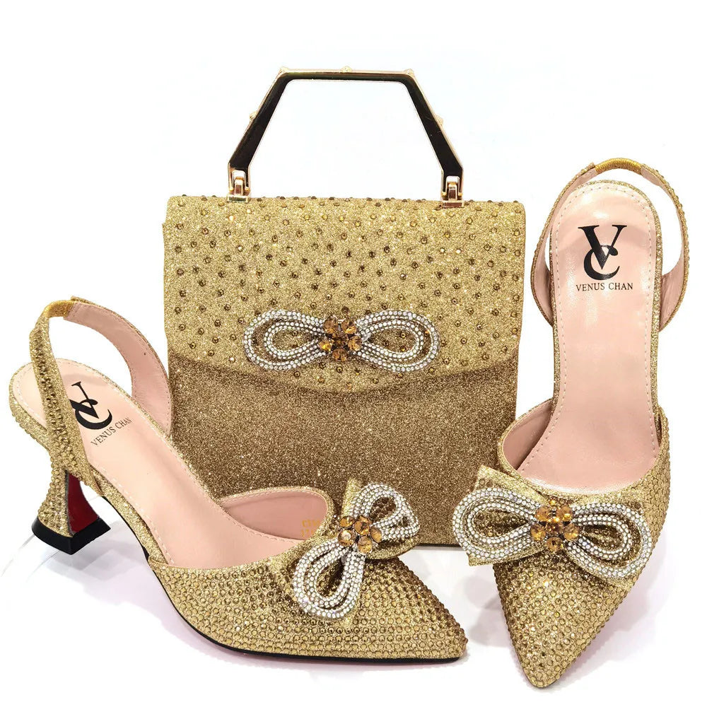 New Arrival Shoes and Bag Set HTH1-9