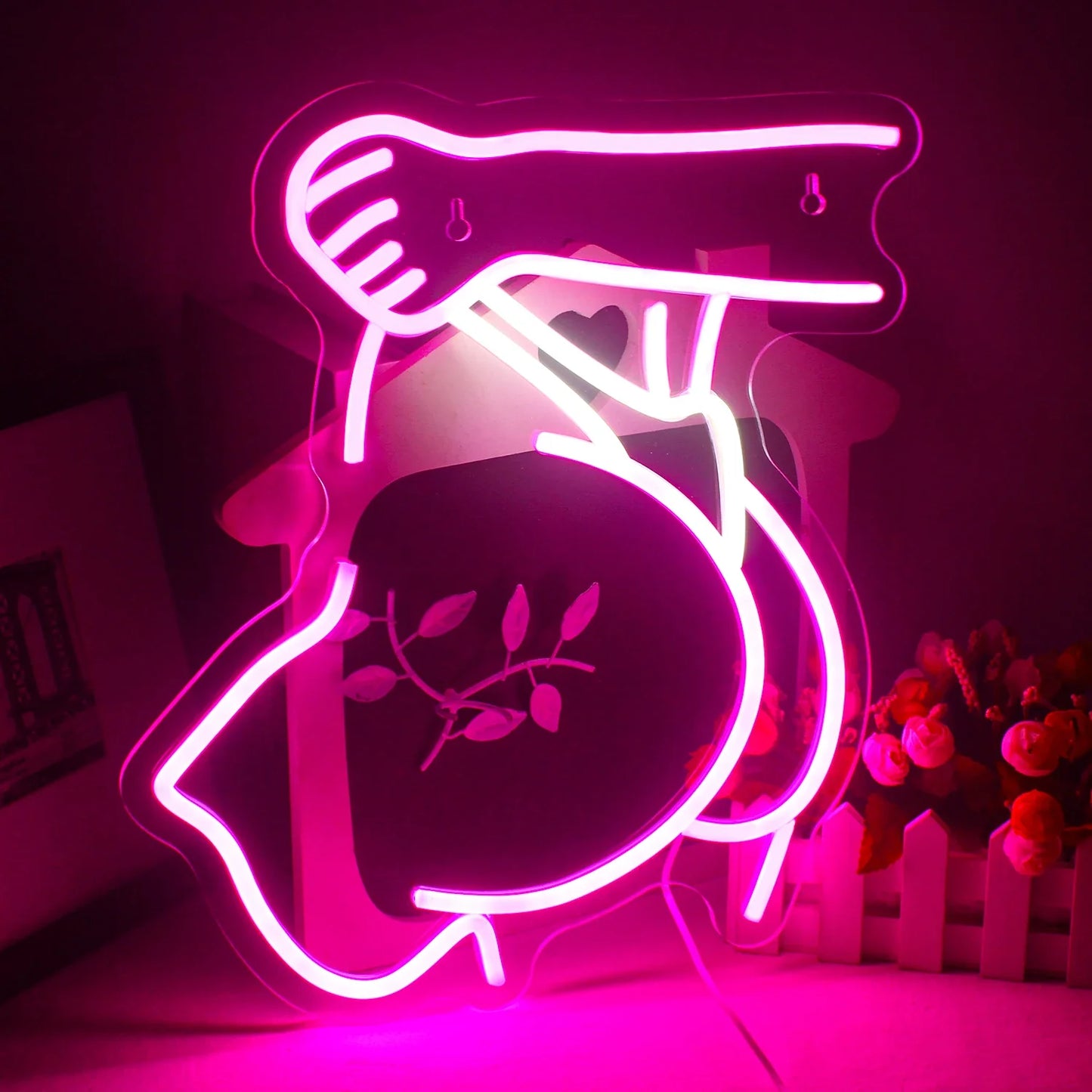 Wedding Neon Light Letters LED Sign Bar room decoration Party Bedroom Playroom Cave Children's Room Shop Home Wall Decoration