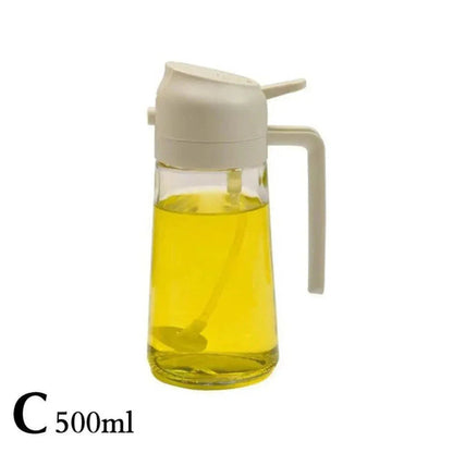 Dual Function Oil Spray and Pour Bottle | Kitchen Accessories | Kitchen + Metal