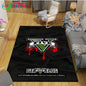 Video Game Rug Retro CD Rug Popular Game Rug Gamer Room Decor Gamer Gift DVD Rug for Teen Room Birthday Gift Non Slip Washable