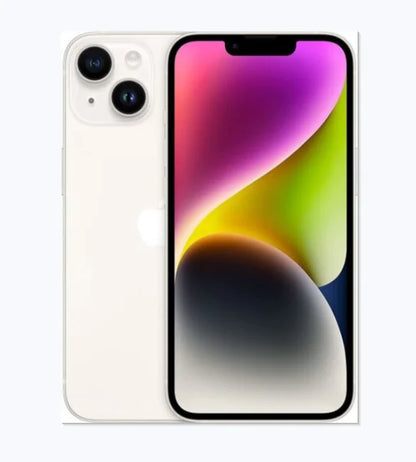 iPhone 14 International Version 1SIM+1eSIM 128/256GB ROM 6GB RAM 6.1" Genuine Super Retina OLED Face ID NFC A15 5G 98% New