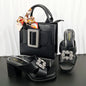Woman Summer Toe Sandals and Bag set