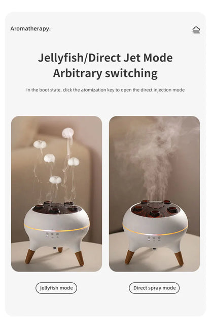 Jellyfish Aroma Diffuser | 250ml | 7 Color Lights & Remote