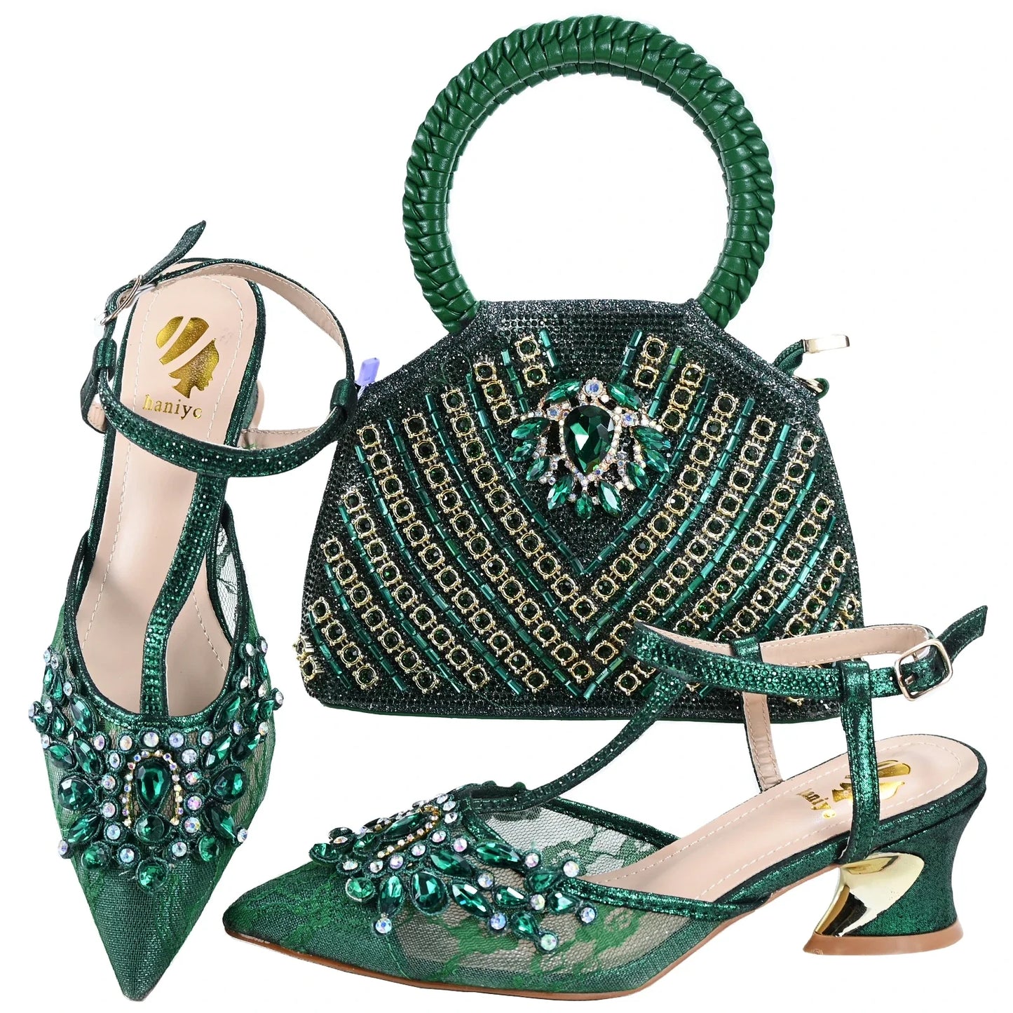 Italian Shoes And Bag Sets For Evening Party HY1-6