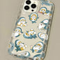 Mofusand Shark Cat Clear Phone Case