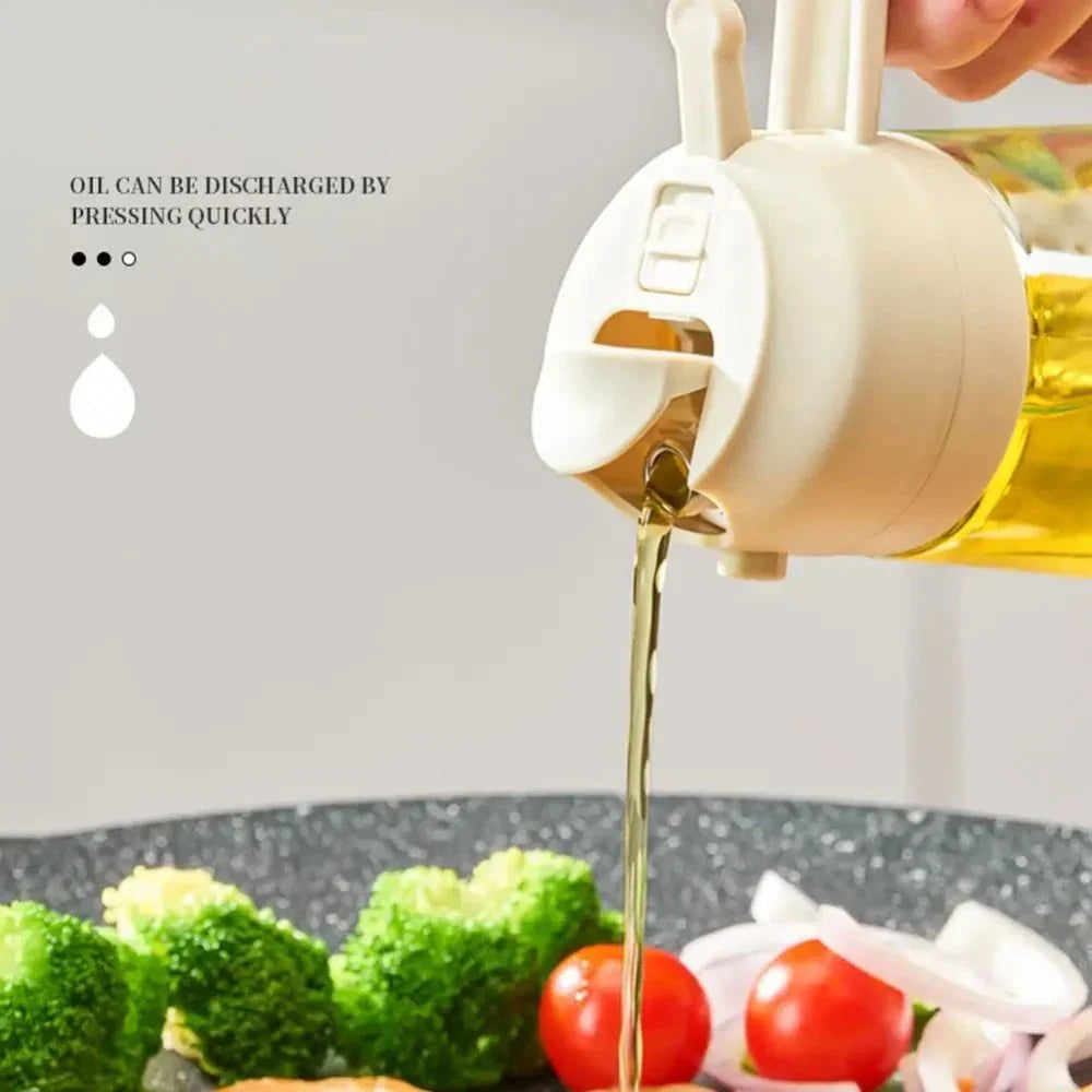 Dual Function Oil Spray and Pour Bottle | Kitchen Accessories | Kitchen + Metal