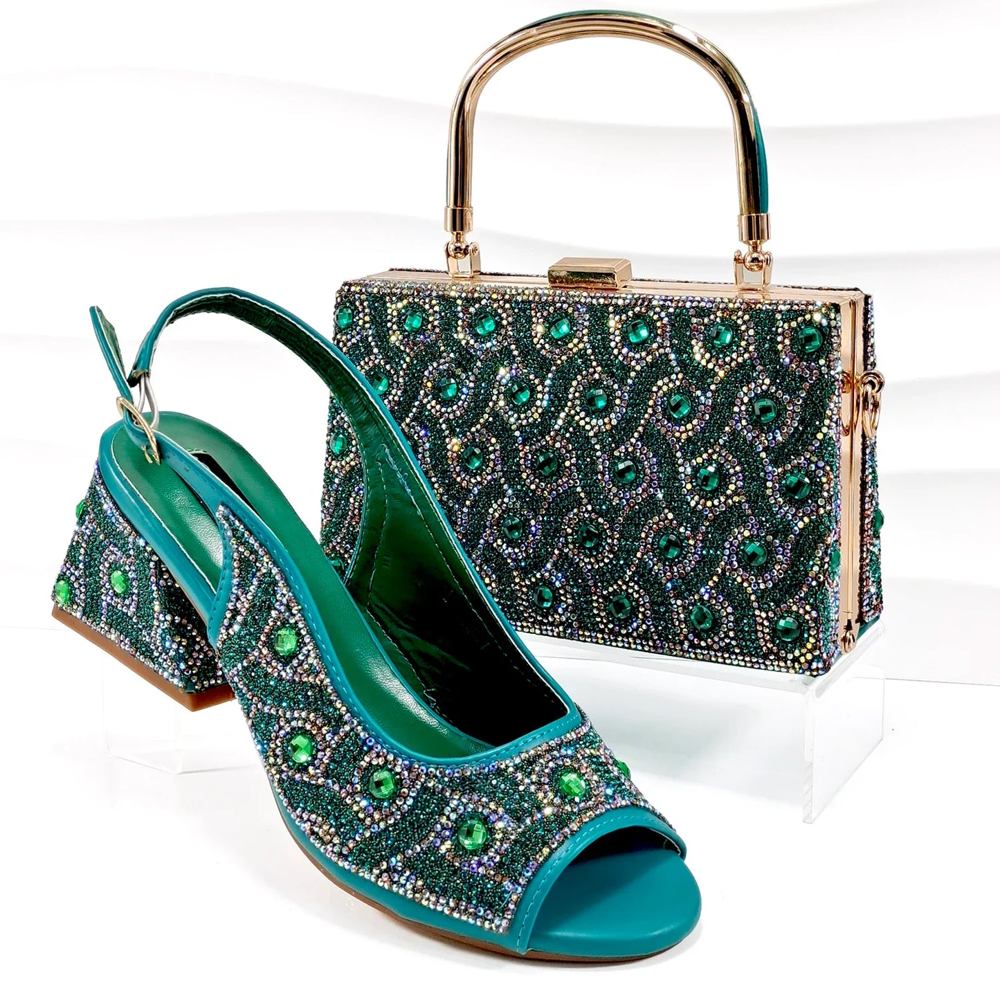 Italian Shoe and Bag Set New HMP1-24