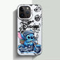 Cartoon Disney Stitch Angel Plating Phone Case