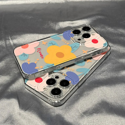 Flower Pattern Exquisite Back Cover Phone Case