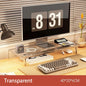 Transparent Acrylic Desktop Organizer Desktop Items Shelf Computer Monitor Heightening Shelf To Protect The Cervical Spine