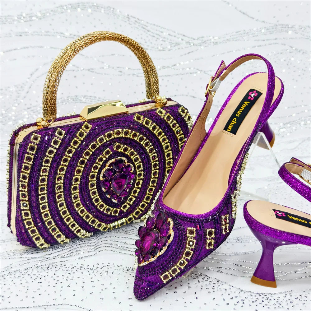New Shoes And Bag Matching Set HVC1-2